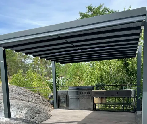 Pergola utekök
